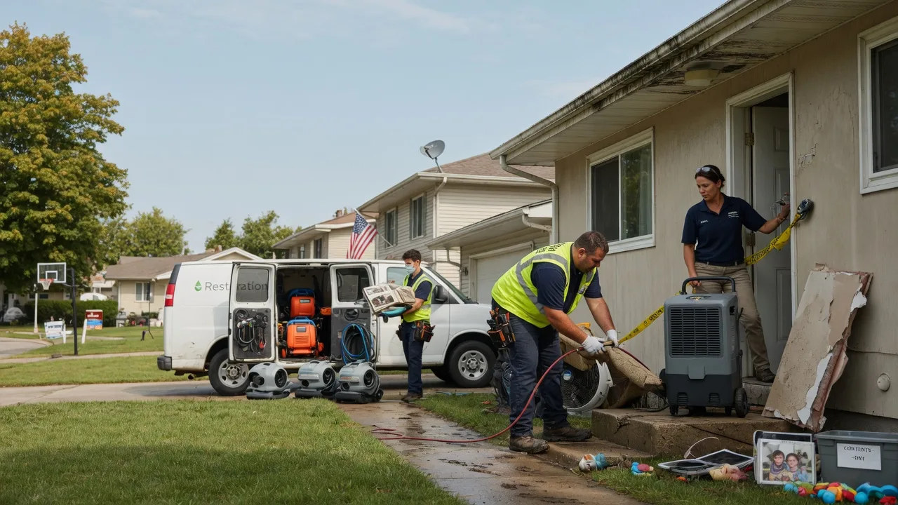 Water Damage Restoration in Littleton, IL near me